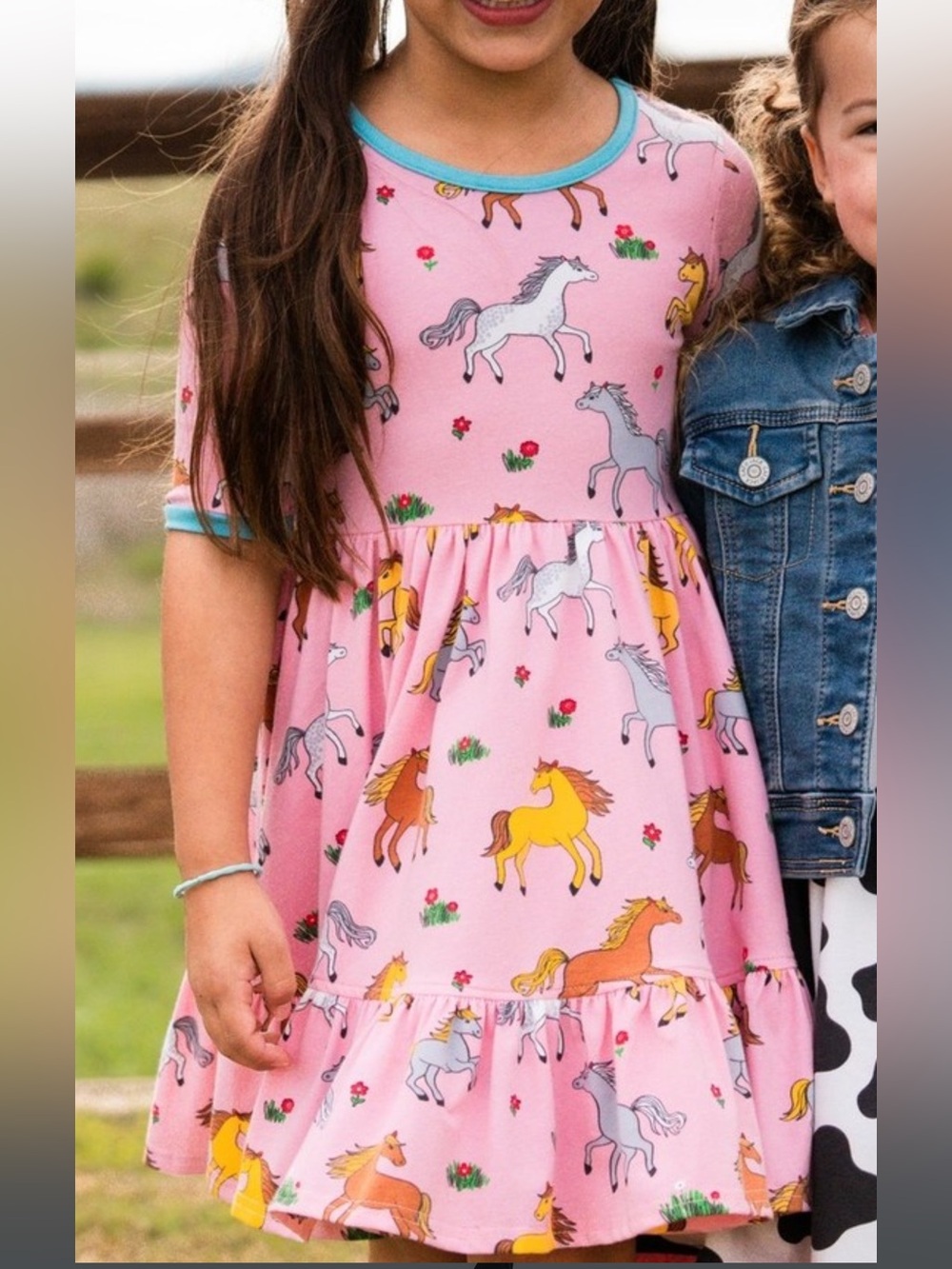 ELEANOR ROSE Wild Horses Swing Dress